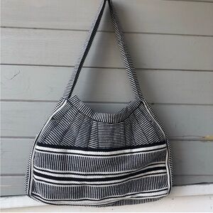 Bethany Anthropologie Cotton Aztec Boho Style Bag.
